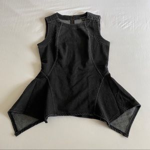 NWOT Banana Republic Handkerchief Sleeveless Top 0